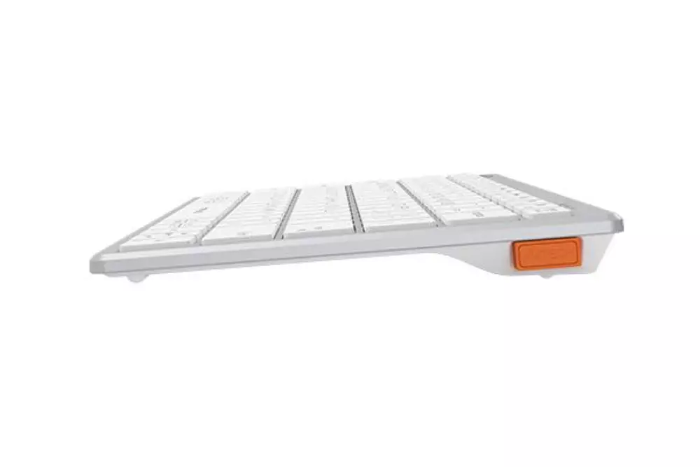 Безжична клавиатура A4TECH FBX51C FSTyler Bluetooth 2.4 GHz USB-C Кирилизирана Бял