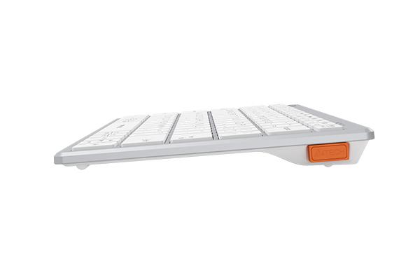Безжична клавиатура A4TECH FBX51C FSTyler Bluetooth 2.4 GHz USB-C Кирилизирана Бял