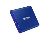 Външен SSD Samsung T7 Indigo Blue 1TB NVMe USB-C Blue