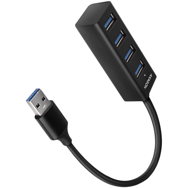 USB хъб Axagon HUE-M1AL Superspeed USB-A Mini