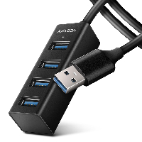 USB хъб Axagon HUE-M1AL Superspeed USB-A Mini