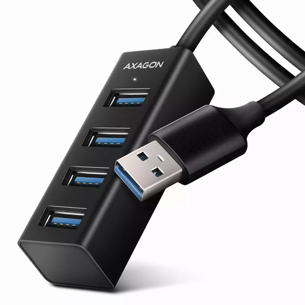 USB хъб Axagon HUE-M1AL Superspeed USB-A Mini