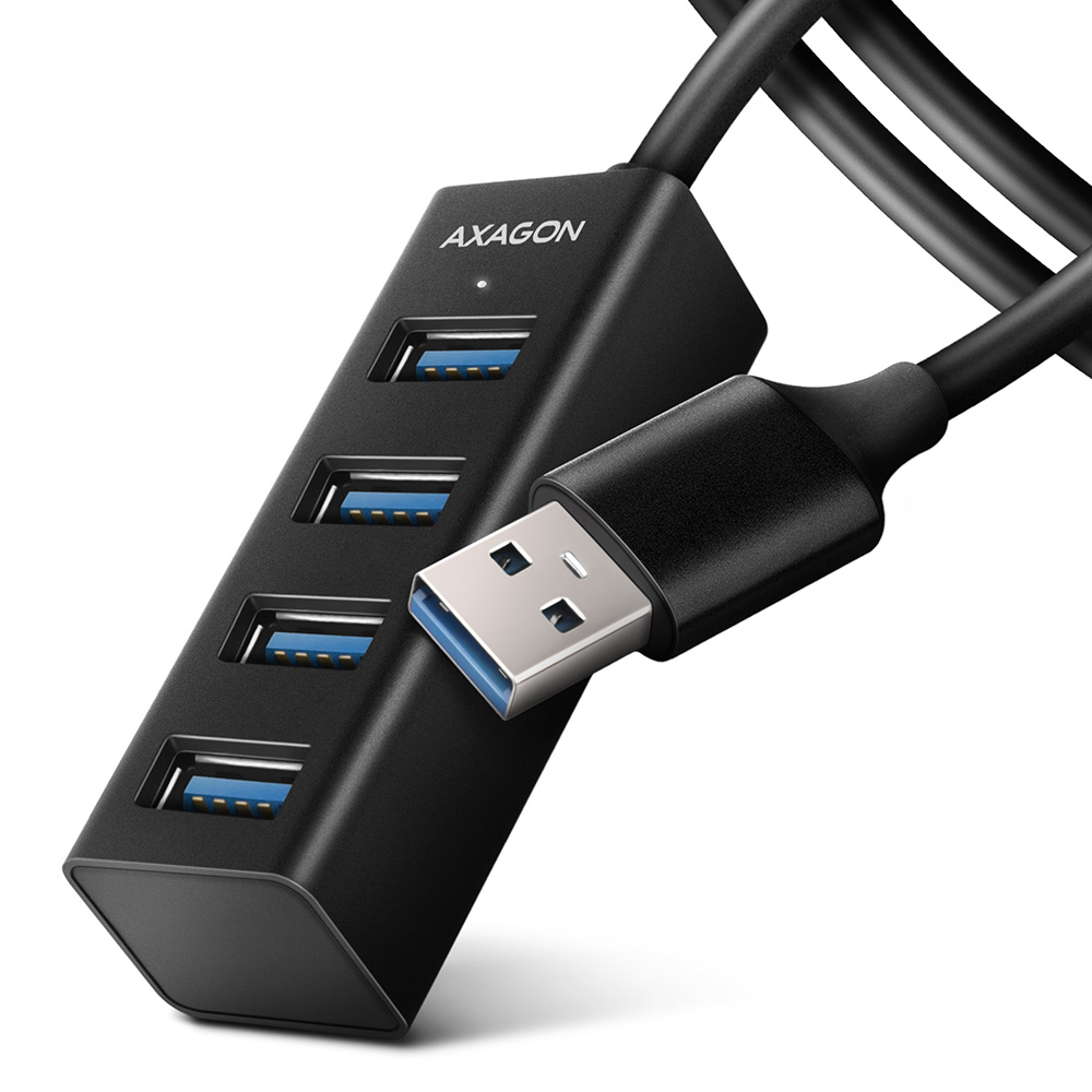 USB хъб Axagon HUE-M1AL Superspeed USB-A Mini