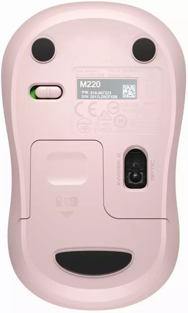 Мишка Logitech M220 Wireless Silent Rose - 910-006129