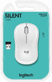 Мишка Logitech M220 Wireless Silent White - 910-006128