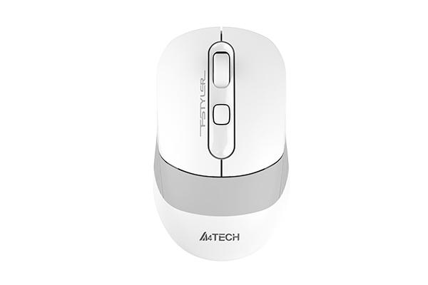 Безжична мишка A4tech FB10C Fstyle Grayish White Bluetooth 2.4GHz White