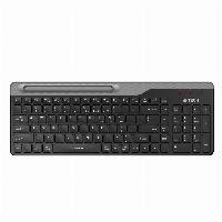 Безжична клавиатура A4tech FBK25 Bluetooth 2.4G Black БДС стойка за телефон  
