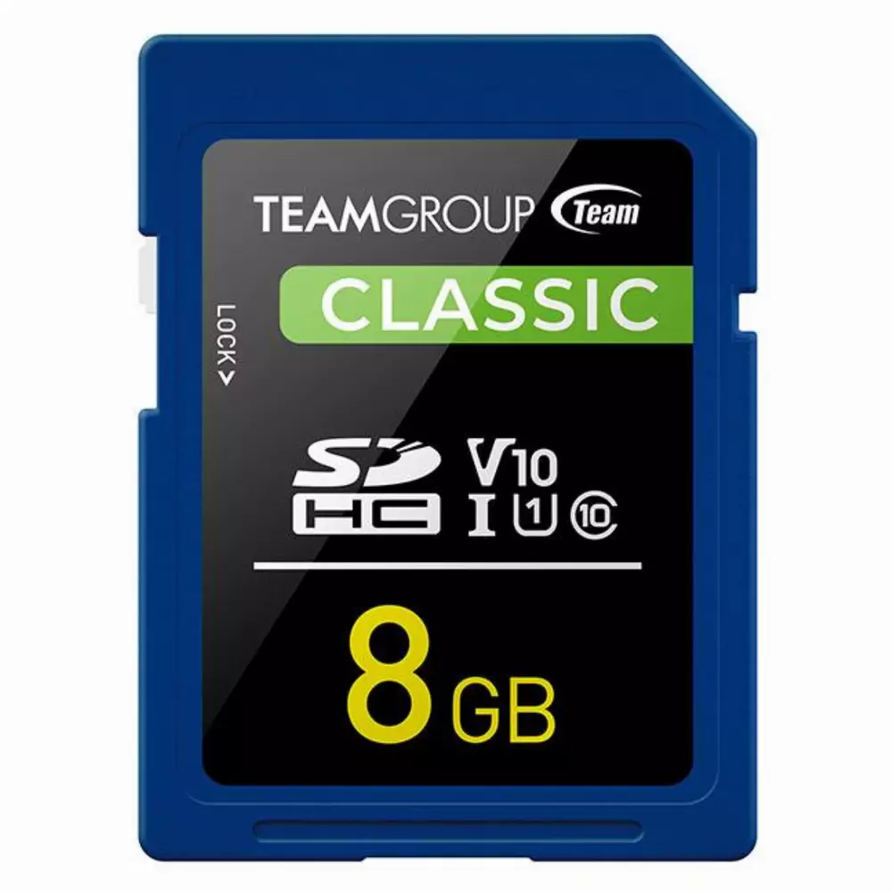 Карта памет TEAM Group Elite SDHC, 8GB, Class 10, UHS-I, U1, V10