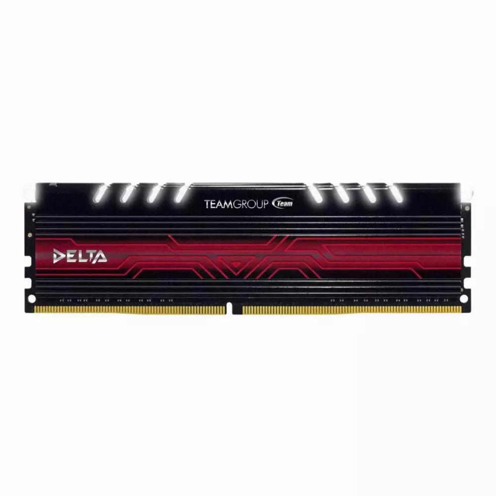 Памет Team Group Delta White LED 8GB DDR4 3000MHz CL16 - TDTWD48G3000HC16C01