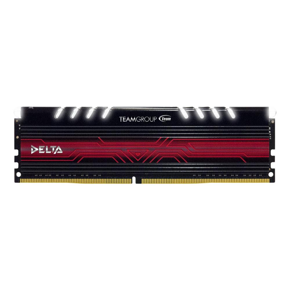 Памет Team Group Delta White LED 8GB DDR4 3000MHz CL16 - TDTWD48G3000HC16C01