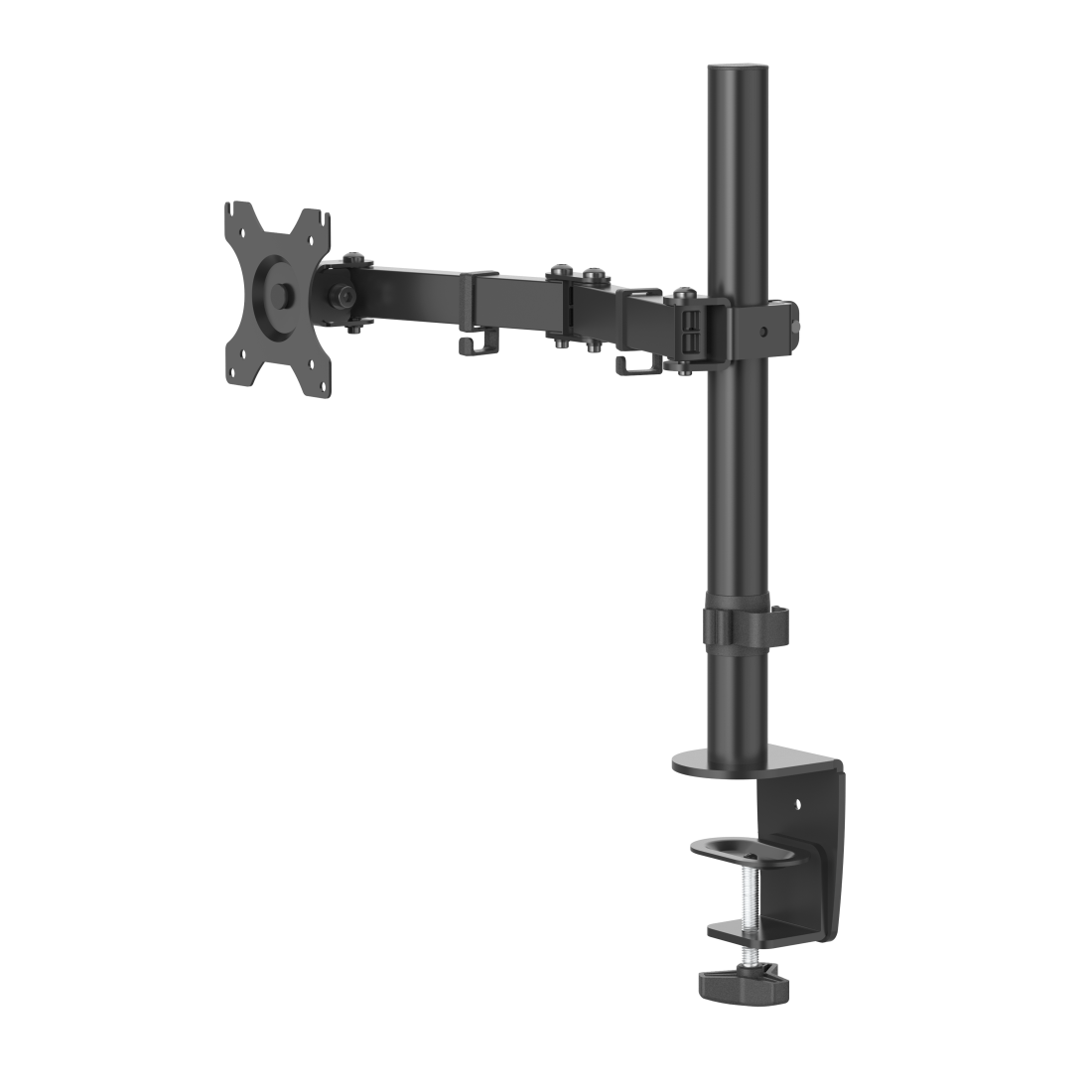 Suport pentru monitor de birou HAMA Reglabil, 13" - 32", 10 kg, Swivel/Tilt, Negru