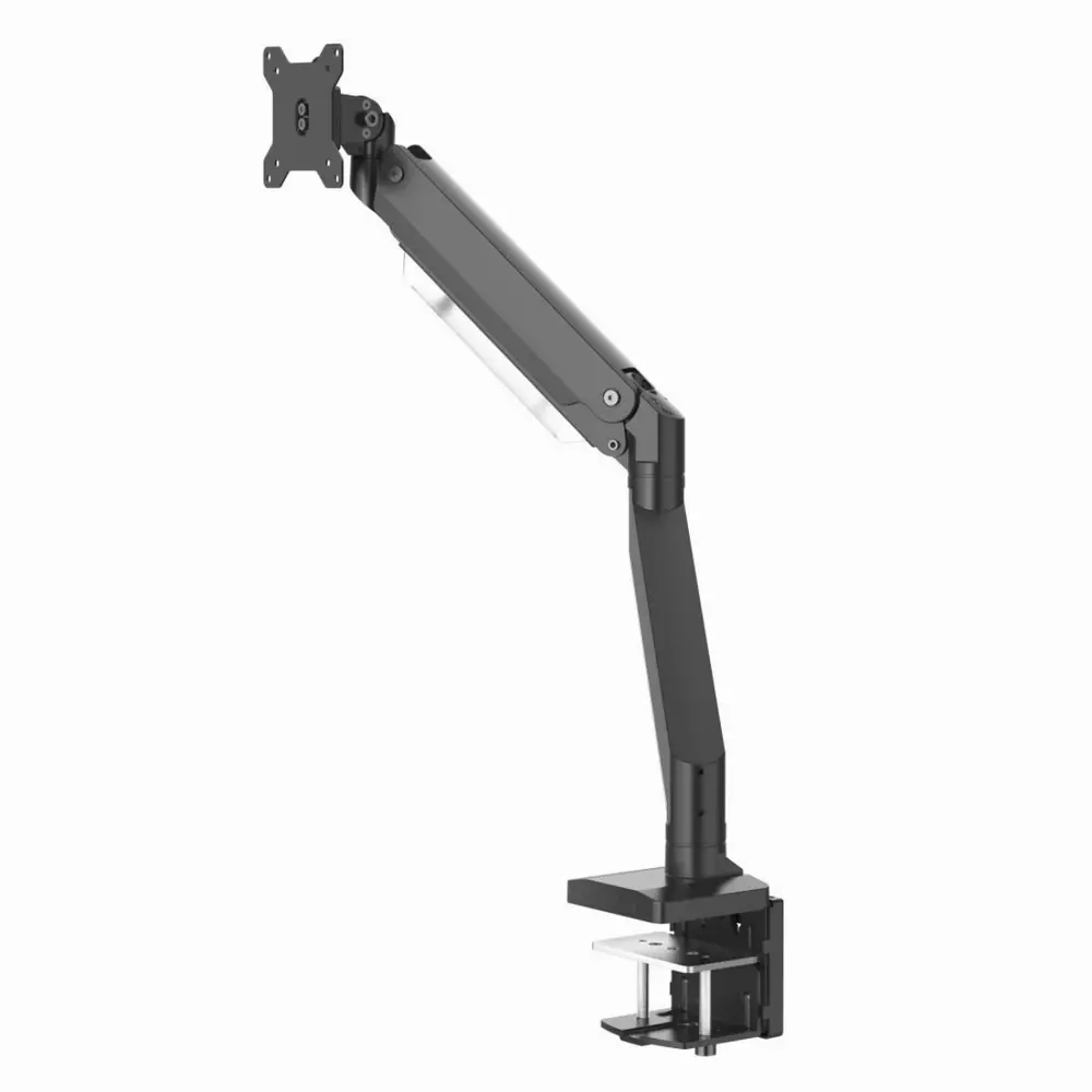 Monitorständer für Schreibtisch HAMA, Verstellbar, Dämpfer, 13" - 35", 15 kg, Schwarz