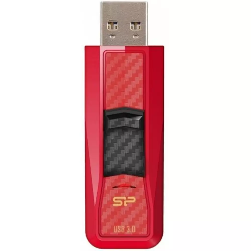 USB памет Silicon Power Blaze B50 64GB USB 3.0 Red - SP064GBUF3B50V1R