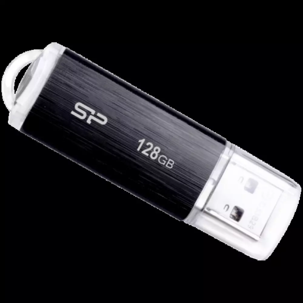 USB памет Silicon Power Blaze B02 128GB USB 3.1 Black - SP128GBUF3B02V1K