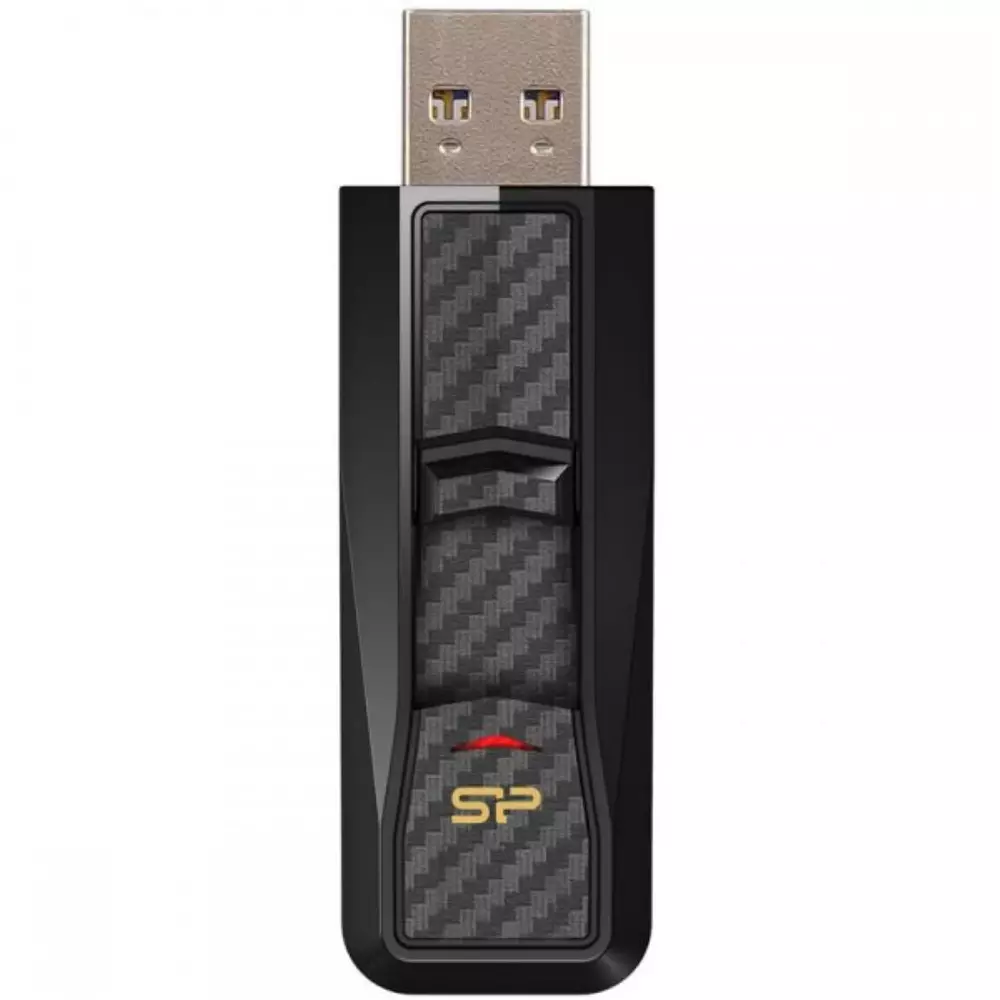 USB памет Silicon Power Blaze B50 USB 3.1 Black - SP128GBUF3B50V1K