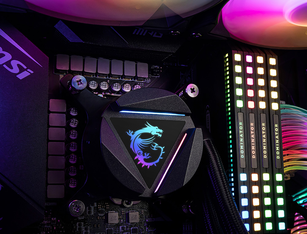 Воден охладител за процесор MSI MAG CORELIQUID 240R V2