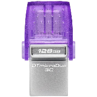 USB памет Kingston 128GB DataTraveler microDuo 3C dual USB-A + USB-C - DTDUO3CG3/128GB