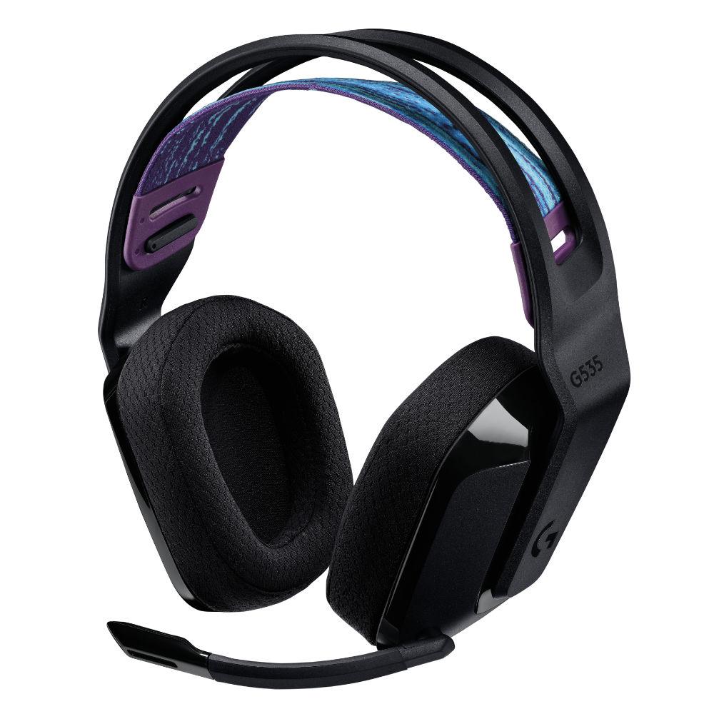 Геймърски безжични слушалки Logitech G535 Lightspeed Wireless Black - 981-000972