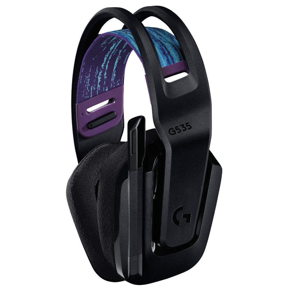 Геймърски безжични слушалки Logitech G535 Lightspeed Wireless Black - 981-000972