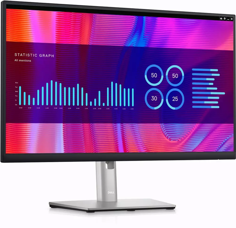 Монитор Dell P2423DE-14 23.8", IPS, QHD 2560x1440, 60Hz, 5ms, USB-C, sRGB 99%