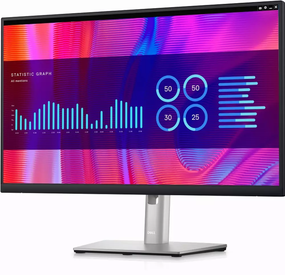 Монитор Dell P2423DE-14 23.8", IPS, QHD 2560x1440, 60Hz, 5ms, USB-C, sRGB 99%