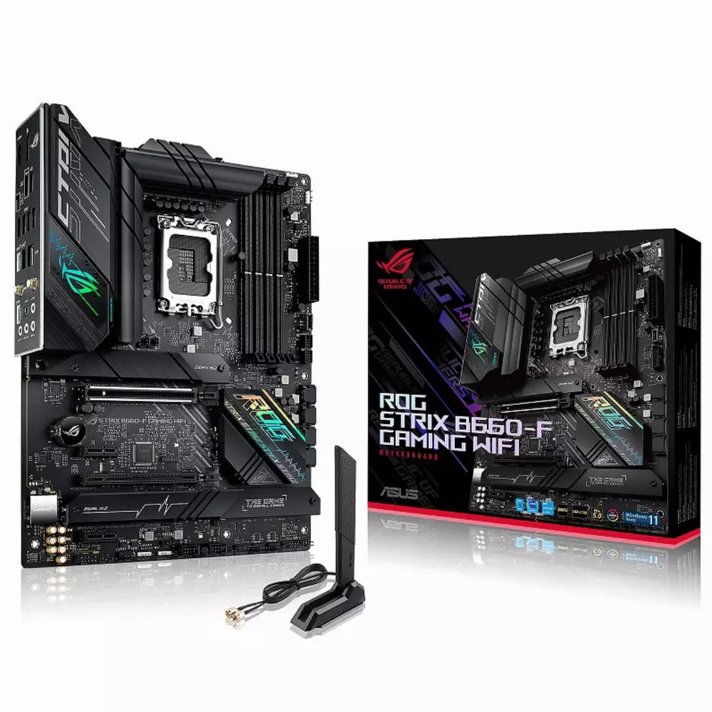 Дънна платка ASUS ROG STRIX B660-F GAMING WIFI LGA1700 DDR5