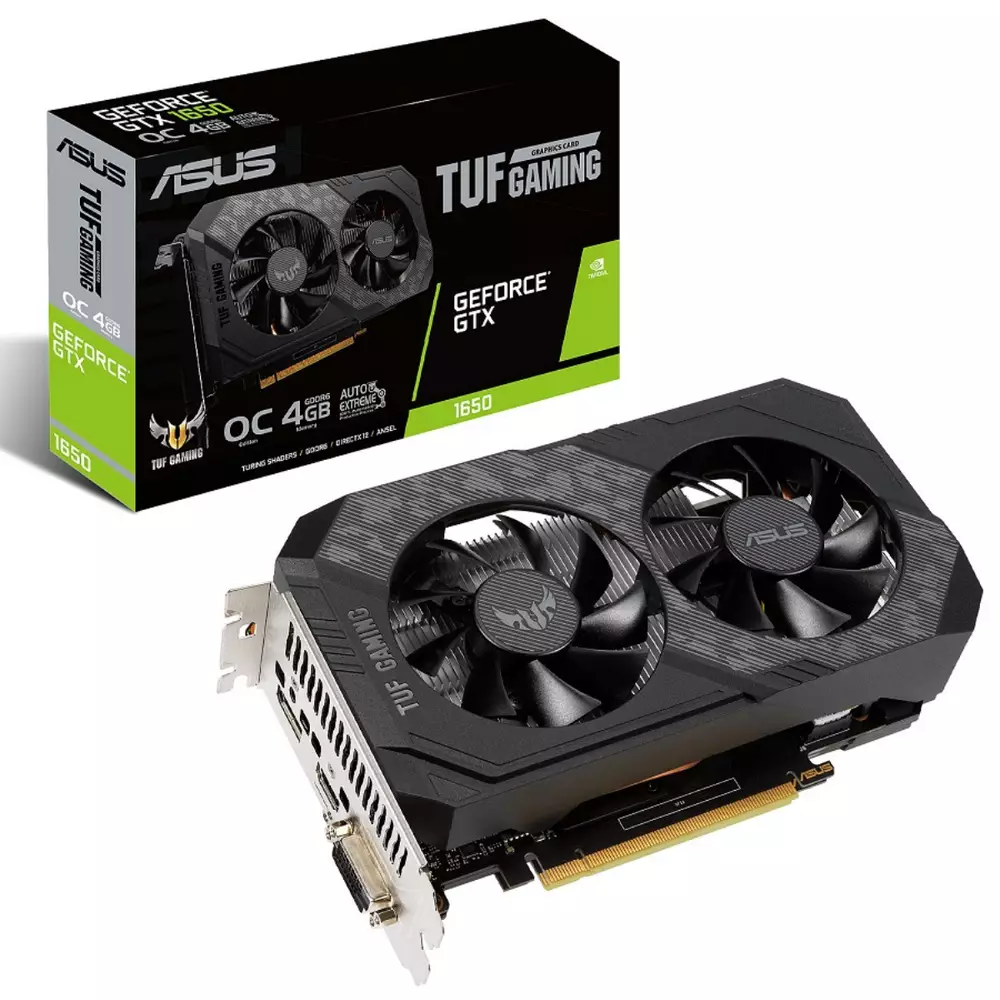 Видео карта ASUS TUF GeForce GTX 1650 P-GAMING 4GB GDDR6