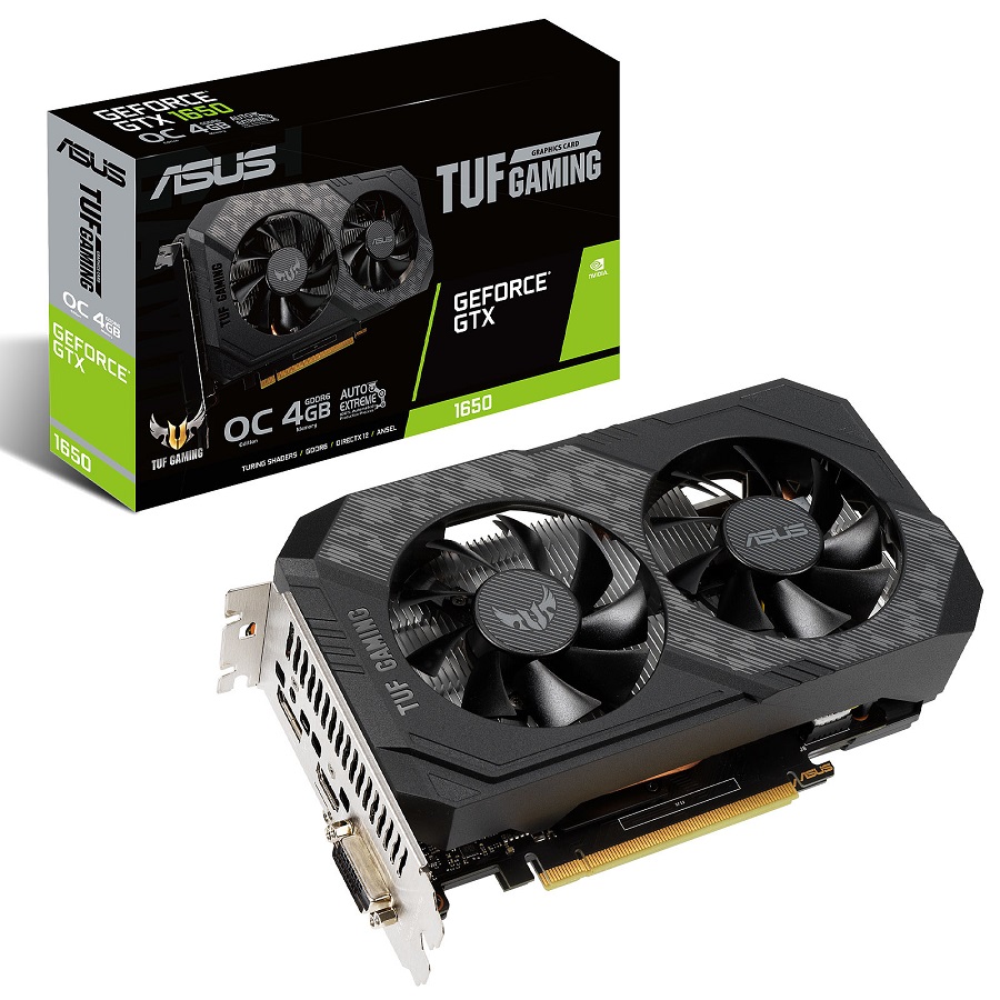 Видео карта ASUS TUF GeForce GTX 1650 P-GAMING 4GB GDDR6
