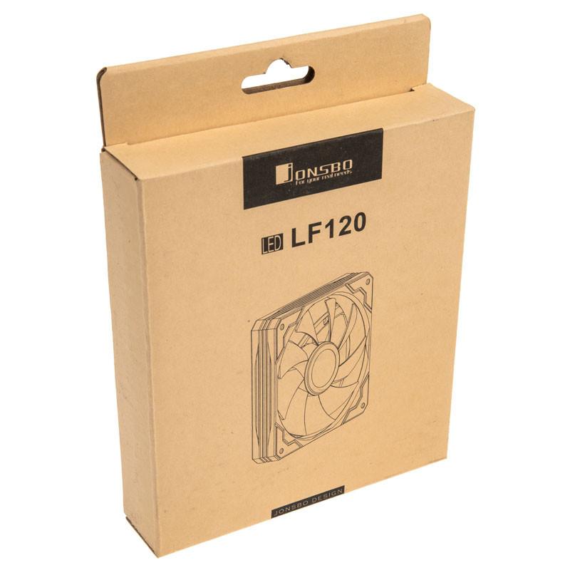 Вентилатор Jonsbo LF-120 PWM ARGB 120x120x25 Black