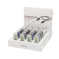 Кабел HAMA Charging/Data, USB 2.0 мъжко - Lightning мъжко, 0.75 м., Различни цветове