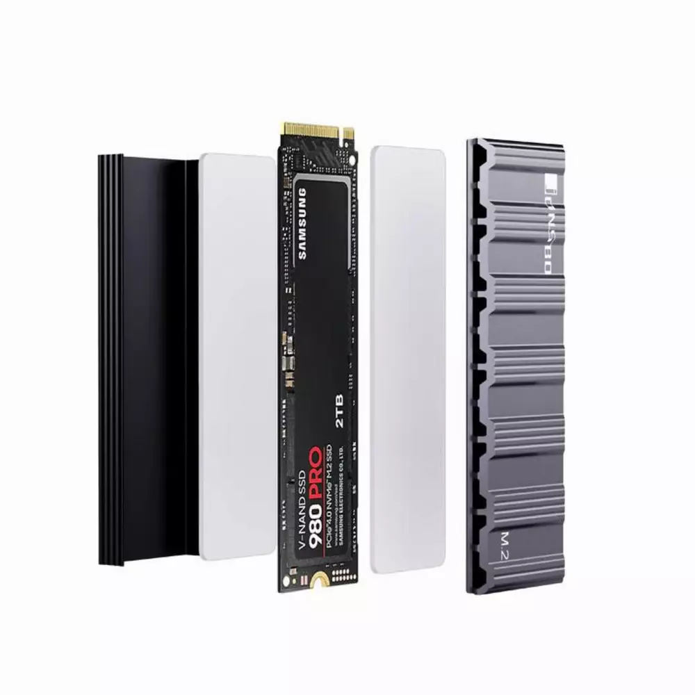 Пасивен охладител Jonsbo M.2-5 SSD Grey 