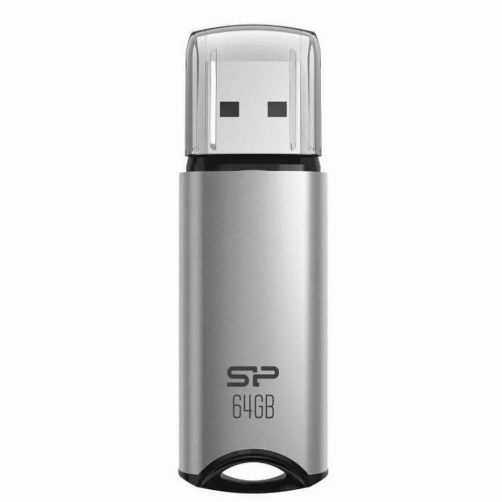 USB памет Silicon Power 64GB USB 3.2 Gen 1 Type-A Silver - SP064GBUF3M02V1S