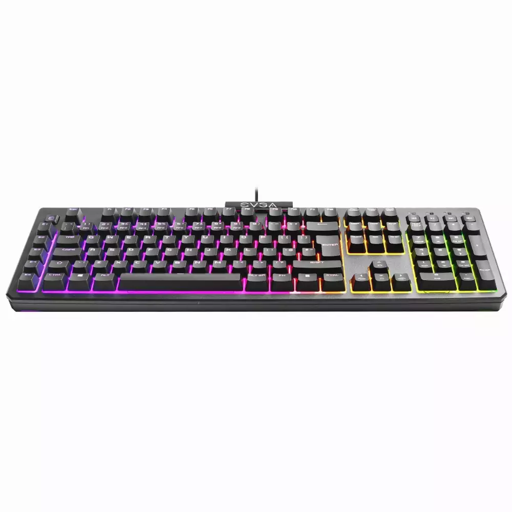 Геймърска клавиатура EVGA Z12 RGB Gaming Keyboard RGB Backlit - 834-W0-12UK-K2