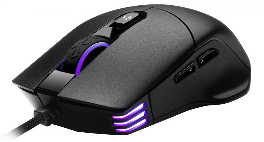 Геймърска мишка EVGA X12 Gaming Mouse 8k Wired Black - 905-W1-12BK-K3