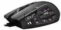 Геймърска мишка EVGA X15 MMO Gaming Mouse 8k Optical Wired Black - 904-W1-15BK-K3