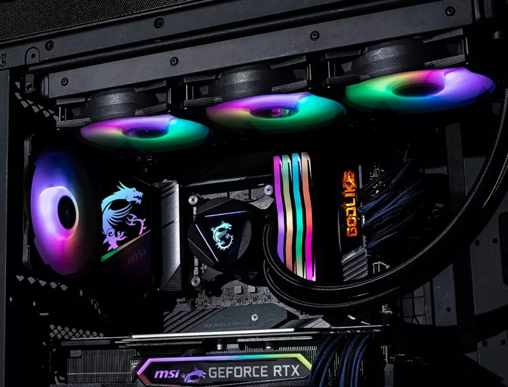 Водно охлаждане за процесор MSI MAG CORELIQUID 360R V2 Liquid Cooler 