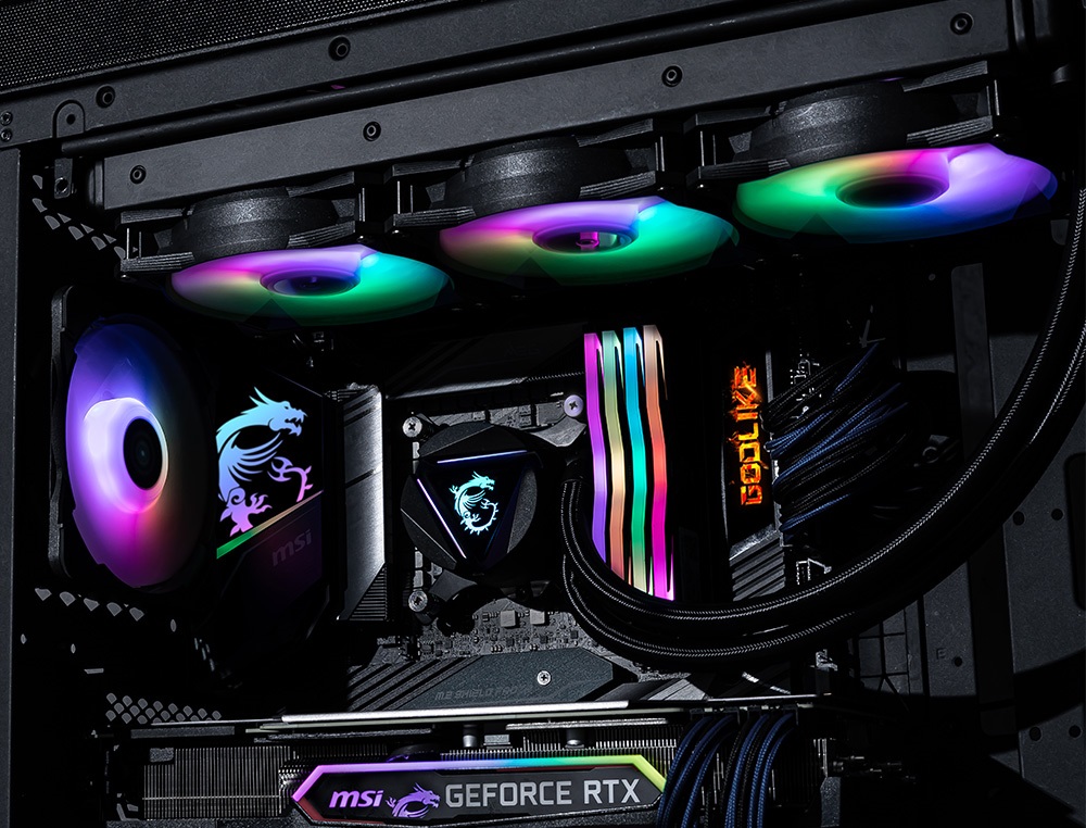Водно охлаждане за процесор MSI MAG CORELIQUID 360R V2 Liquid Cooler 