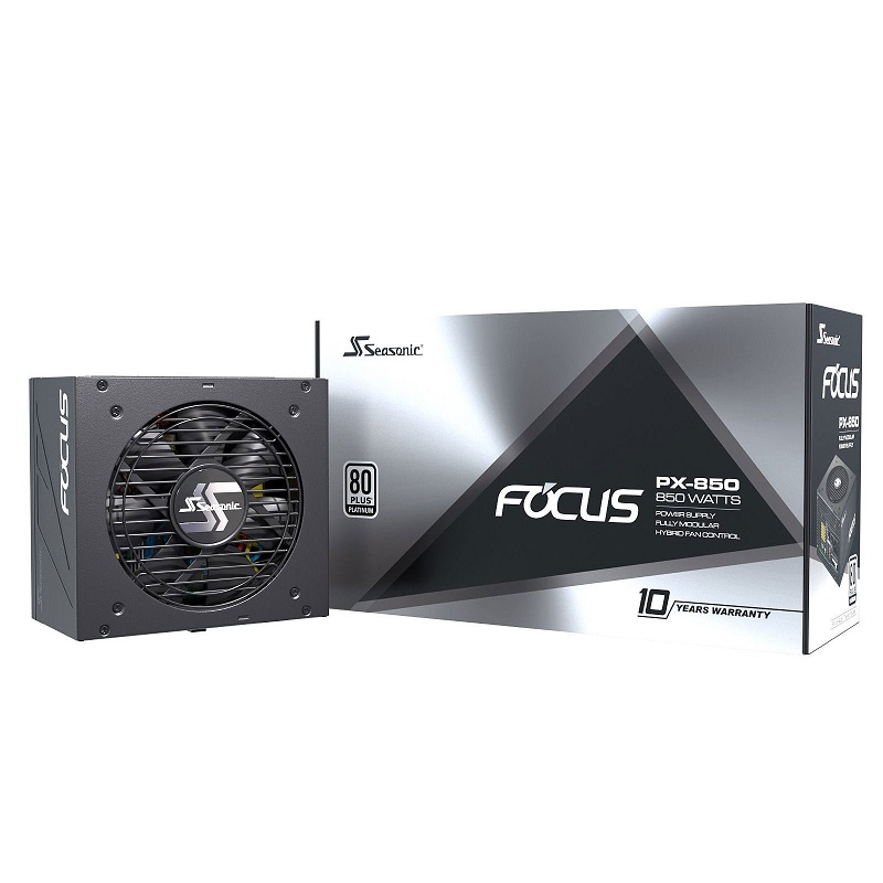 Захранване Seasonic Focus Plus 850W 80 Plus Platinum PSU - SSR-850PX