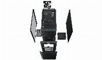 Кутия DeepCool CK500 EATX Mid-Tower Case Black
