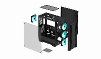 Кутия DeepCool CC560 ATX Middle Tower Case Black