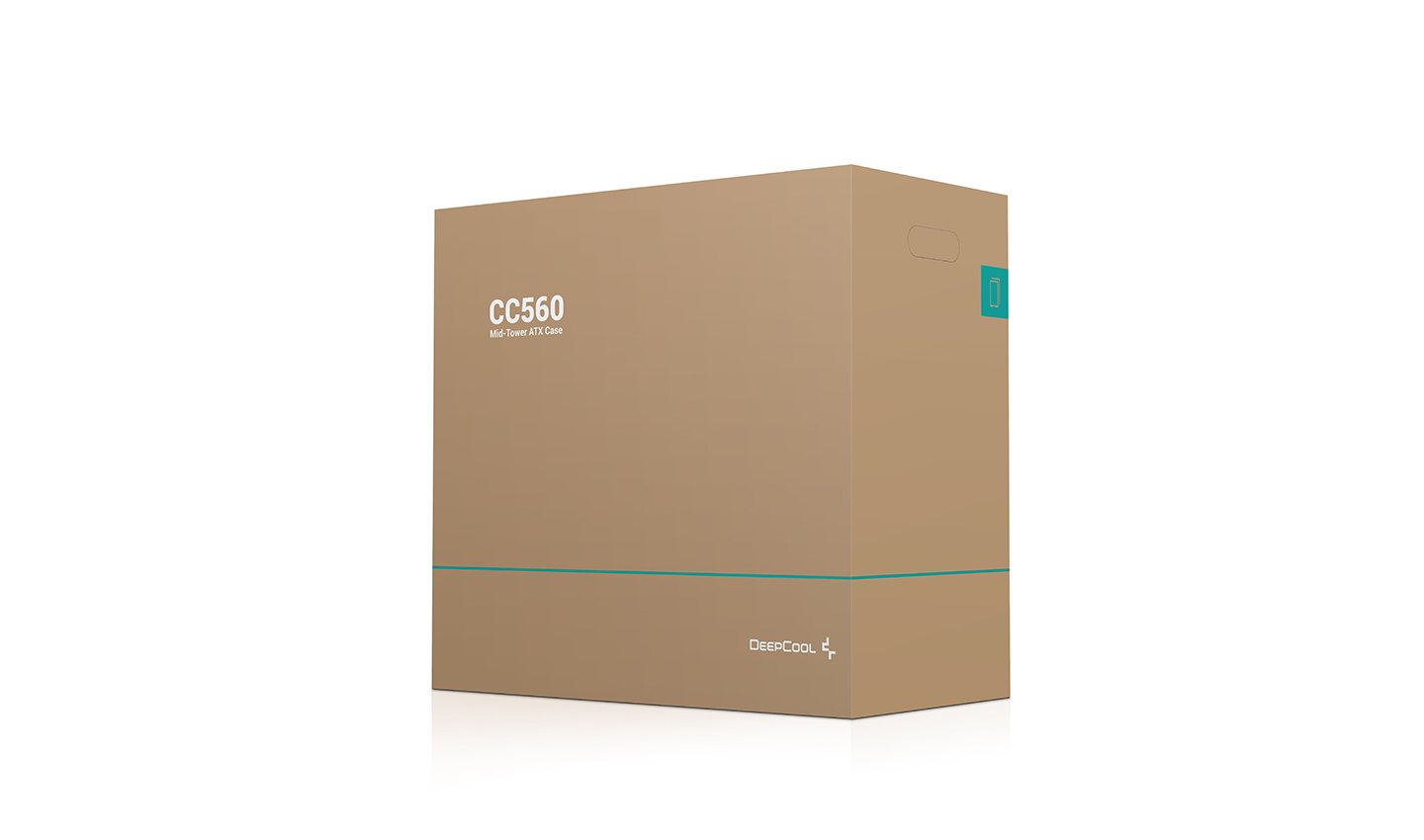 Кутия DeepCool CC560 ATX Middle Tower Case Black