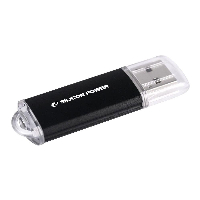 USB памет Silicon Power Ultima II 8GB USB 2.0 Black - SP008GBUF2M01V1K