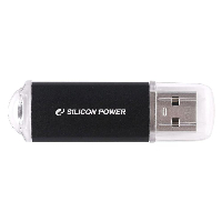 USB памет Silicon Power Ultima II 8GB USB 2.0 Black - SP008GBUF2M01V1K
