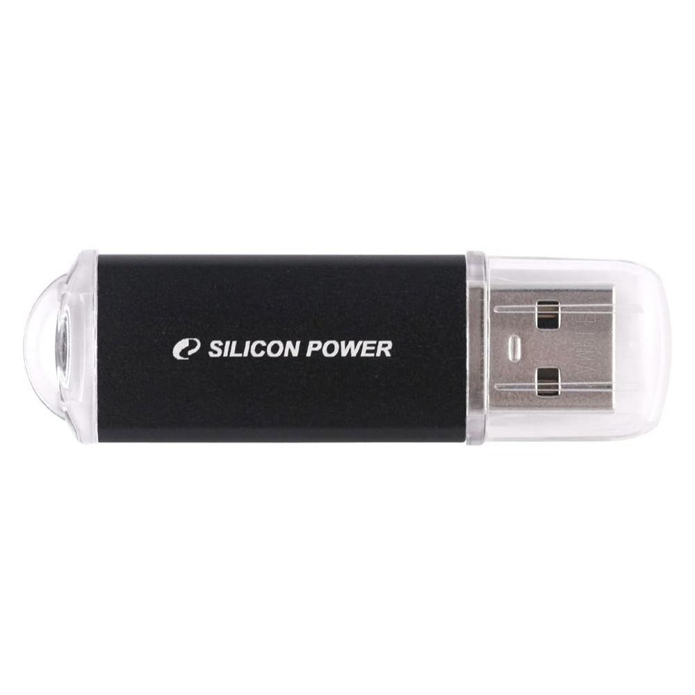 USB памет Silicon Power Ultima II 16GB USB 2.0 Black - SP016GBUF2M01V1K