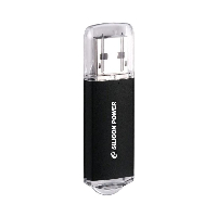 USB памет Silicon Power Ultima II 32GB USB 2.0 Black - SP032GBUF2M01V1K