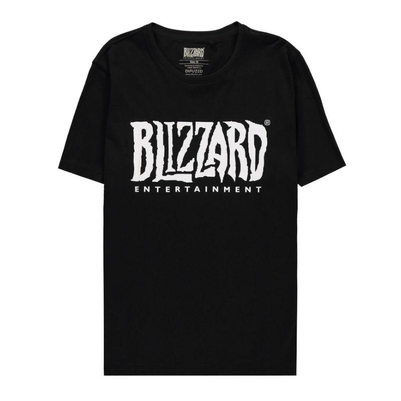 Тениска Bioworld Difuzed Overwatch - Blizzard Logo, Мъжка, XXL, Черен
