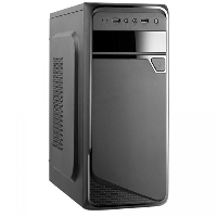 Кутия VLINE K101 Middle Tower Case 400W PSU Black