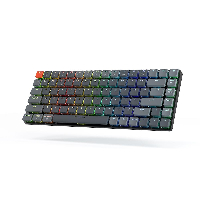 Геймърска Механична клавиатура Keychron K3 TKL Gateron Low Profile Blue Switch RGB LED ABS