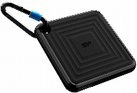 Външен SSD Silicon Power PC60 960GB USB 3.2 Gen2 Type-C Black - SP960GBPSDPC60CK