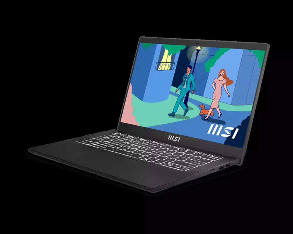 Лаптоп MSI MODERN 14 C12M-057XBG - 9S7-14J112-057